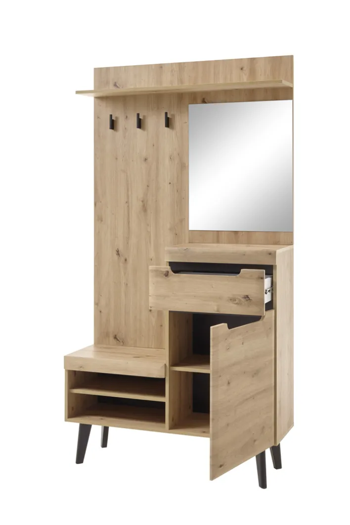 Garderobe TORGE Artisan Eiche