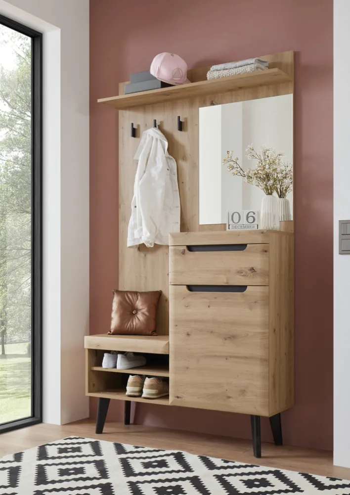Garderobe TORGE Artisan Eiche
