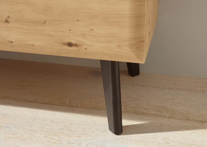 Garderobenkombination SET G2 TORGE 3er Set braun/schwarz