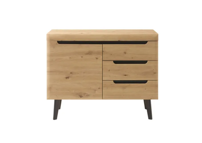 Garderobenkombination SET G2 TORGE 3er Set braun/schwarz