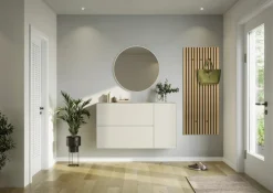 Garderobenleiste GRACE 50 x 125 cm braun