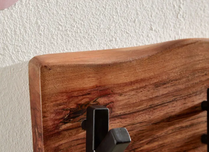 Garderobenpaneel 60 x 17 cm Mango