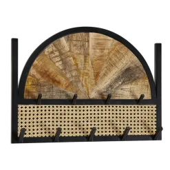 Garderobenpaneel 53 x 40 cm Mango/Wiener Geflecht