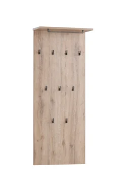 Garderobenpaneel COSMO 50 x 121 cm braun