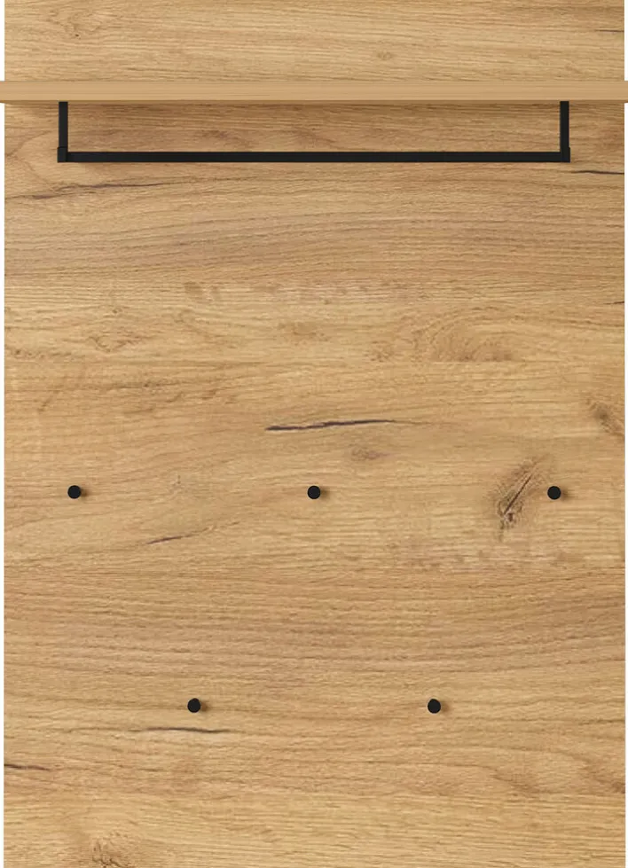 Garderobenpaneel FIRE 75 x 110 cm Navarra Eiche