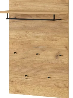 Garderobenpaneel FIRE 75 x 110 cm Navarra Eiche