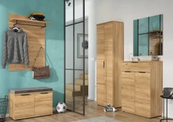 Garderobenpaneel FIRE 75 x 110 cm Navarra Eiche