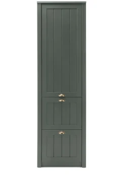 Garderobenschrank ASCOT 60 x 204 cm grün/goldfarbig