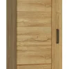 Garderobenschrank CORTINA 58 x 195 cm Eiche braun
