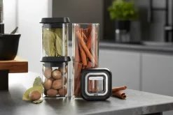 GEFU Vorratsdosen-Set PANTRY 3-teilig Borosilikatglas