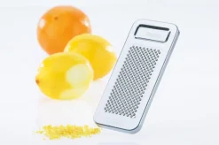 GEFU Zitronen-u. Gewürzreibe silberfarbig