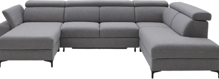 GIOVANNI d'Alberto Wohnlandschaft BRAGA hellgrau