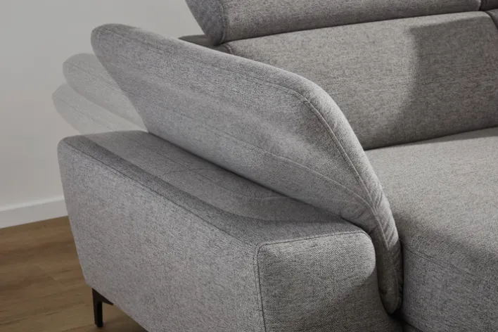 GIOVANNI d'Alberto Wohnlandschaft BRAGA hellgrau