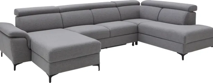 GIOVANNI d'Alberto Wohnlandschaft BRAGA hellgrau