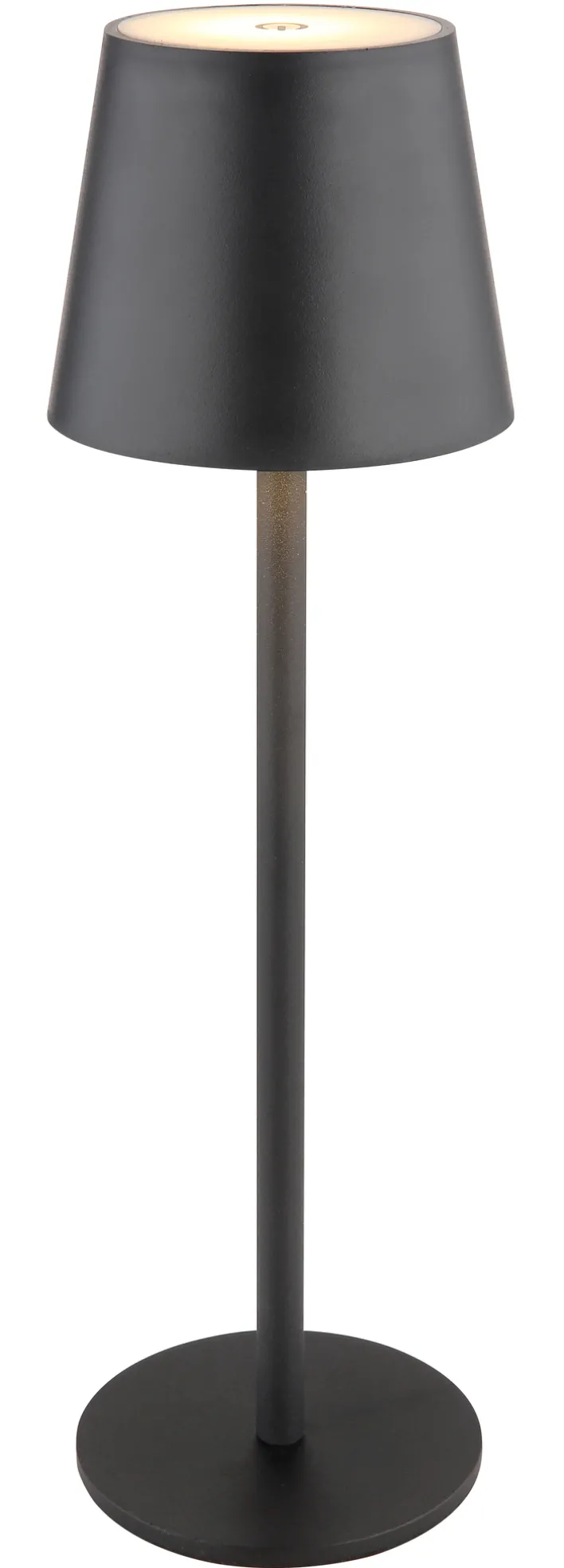 GLOBO Akku LED Tischlampe VANNIE schwarz