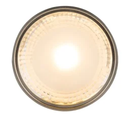 GLOBO LED Deckenlampe Ø 11 SERENA Nickelfarbig/satiniertes Glas