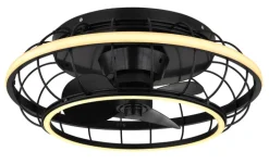 GLOBO LED Deckenlampe LEONHARD mit Ventilator