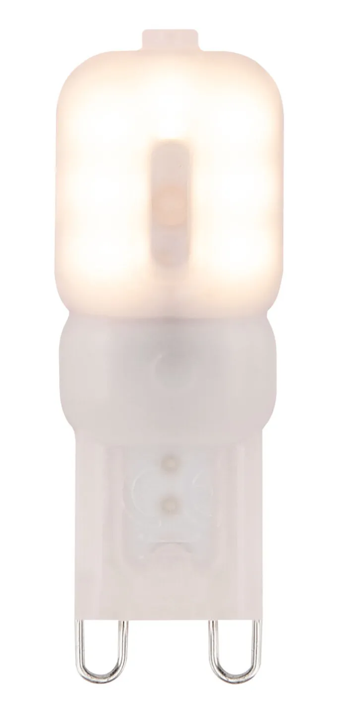 GLOBO LED Leuchtmittel Stiftsockel G9 / 2 Watt opal