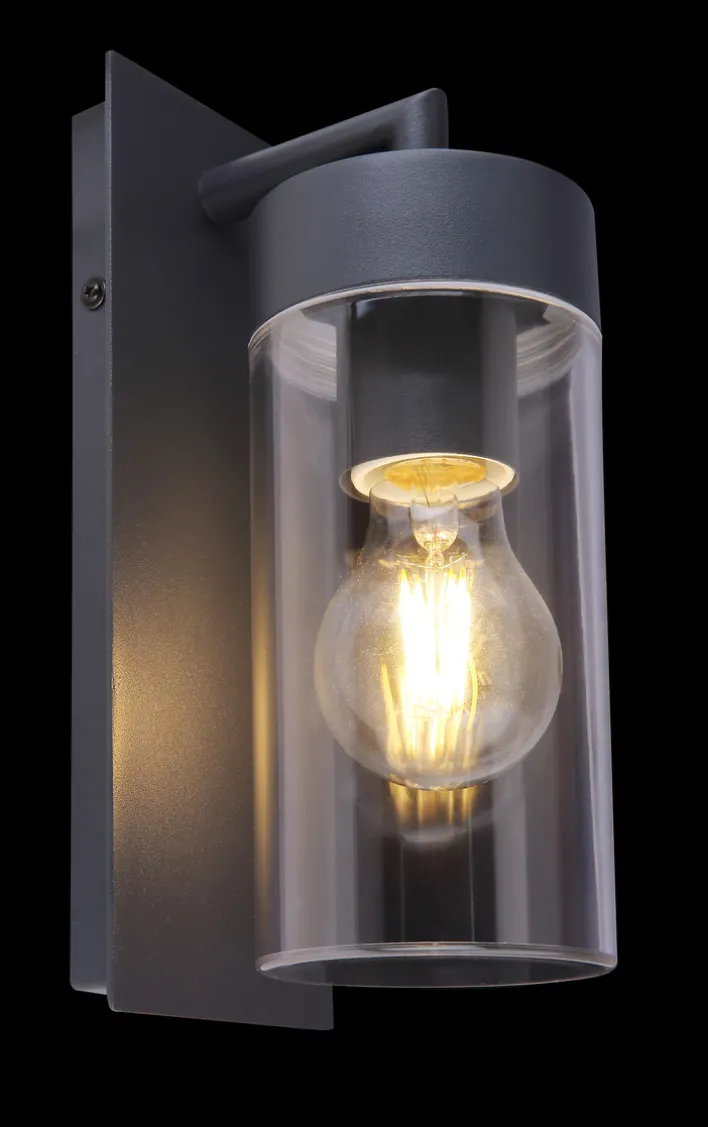 GLOBO LED Retrofit Außenwandleuchte VESSA anthrazit