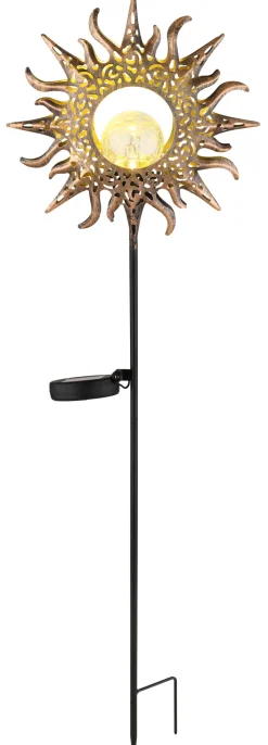 GLOBO LED Solarlampe Sonne NATALIA 81 cm