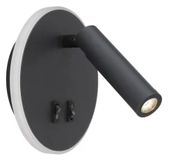 GLOBO LED Wandleuchte MANY schwarz