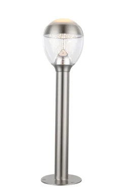 GLOBO LED Wegeleuchte CALLISTO 59 cm Edelstahl