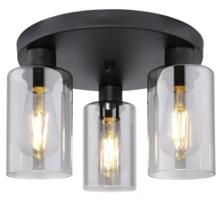 GLOBO Retrofit Deckenlampe HADERA 34 cm