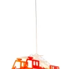 GLOBO Retrofit Kinderlampe Pendel KITA Feuerwehr