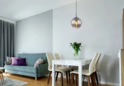 GLOBO Retrofit LED Pendelleuchte HELMUT 20 cm schwarz /Sterneffekt