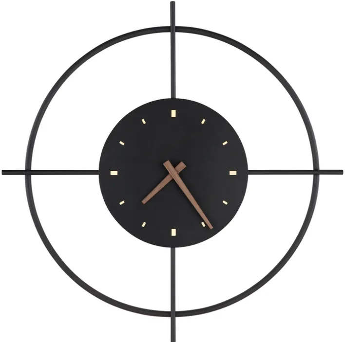 GLOBO Wanduhr SUSSY III 50 cm mit Licht