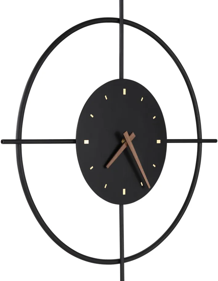 GLOBO Wanduhr SUSSY III 50 cm mit Licht