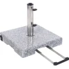 Granit Sonnenschirmständer TROLLY 50 kg