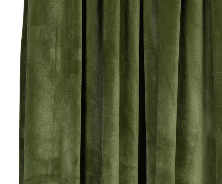 GÖZZE Samt-Vorhang MAGNUM 135 x 245 cm grün