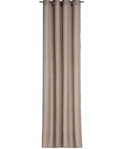 GÖZZE Ösenschal LINUS 140 x 245 cm braun/grau