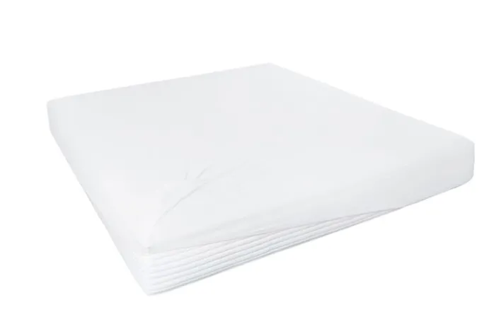 HAHN Jersey-Boxspring-Spannbettlaken 180-200 x 200-220 cm weiß