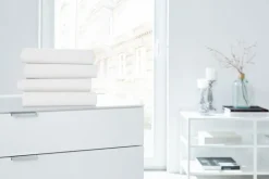 HAHN Jersey-Boxspring-Spannbettlaken 180-200 x 200-220 cm weiß