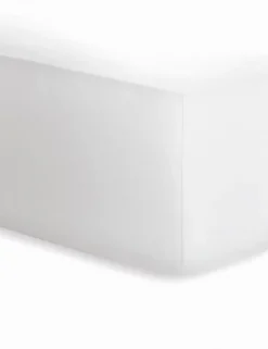 HAHN Jersey-Boxspring-Spannbettlaken 90-100 x 200-220 cm weiß
