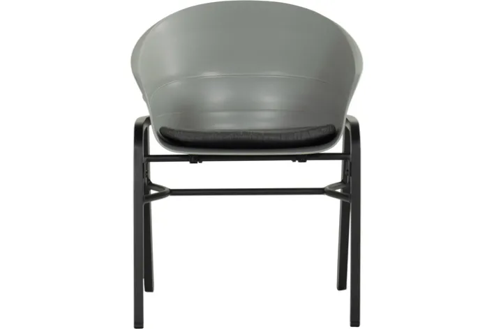 Hartman Gartenstuhl TUBB 2er Set schwarz /grau