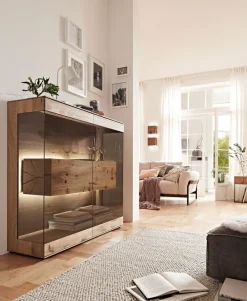 hartmann Highboard II CAYA 127 x 119 cm Kerneiche