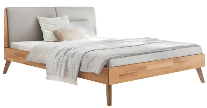 HASENA Bettgestell SIMONE 180 x 200 cm Kernbuche massiv
