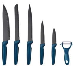 HATEX Küchenmesser Set 6-teilig petrol