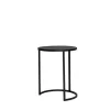 HAUKE HENDRIKS Beistelltisch rund NICO III 39 cm schwarz