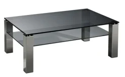 HAUKE HENDRIKS Couchtisch 100 x 100 cm schwarz