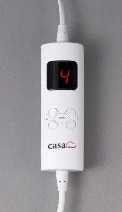 Heizdecke HENRY 130 x 180 cm anthrazit