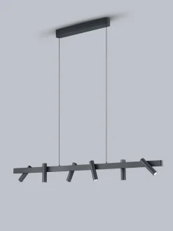 helestra LED Pendellampe CONI schwarz