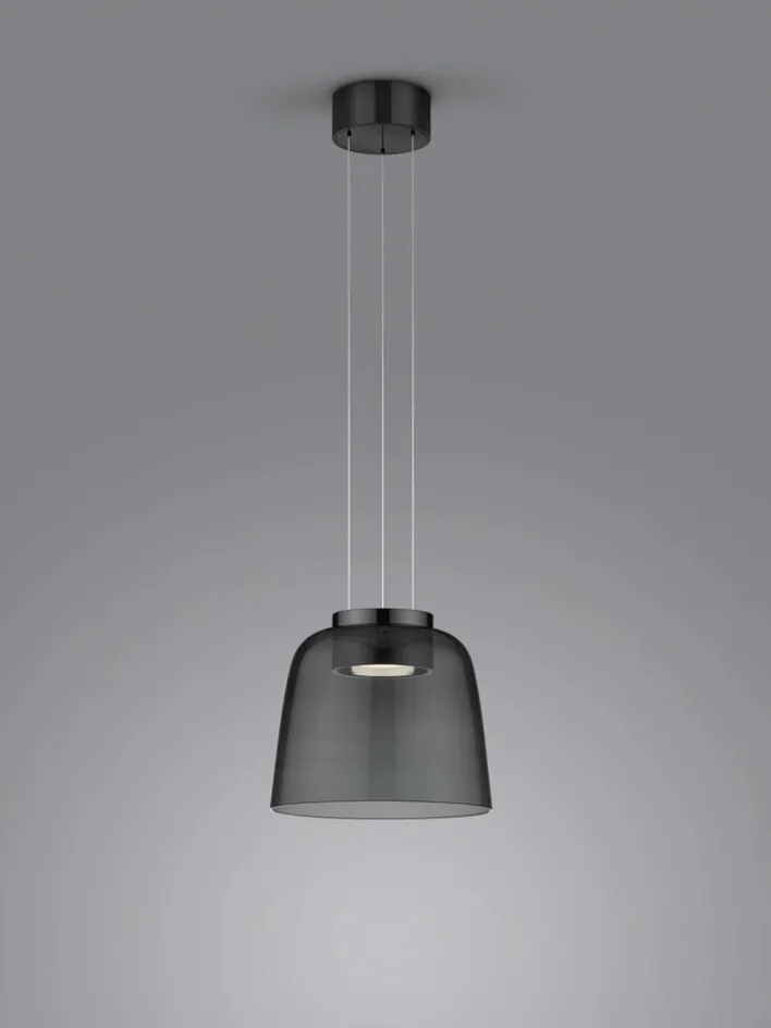helestra LED Pendelleuchte ODA schwarz