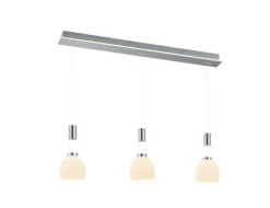 HELL LED Balkenpendel SAM 110 cm nickelfarbig