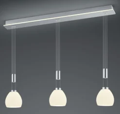 HELL LED Balkenpendel SAM 110 cm nickelfarbig