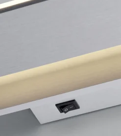 HELL LED Wandleuchte BOX alufarbig eloxiert