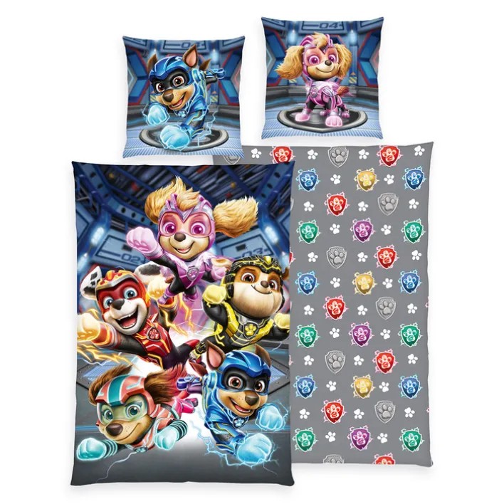 HERDING Kinder-Renforcé-Bettwäsche PAW PATROL 135 x 200 cm mehrfarbig